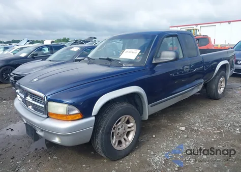 2004 Dodge Dakota Slt from USA, damaged, VIN 1D7GL42K84S548808